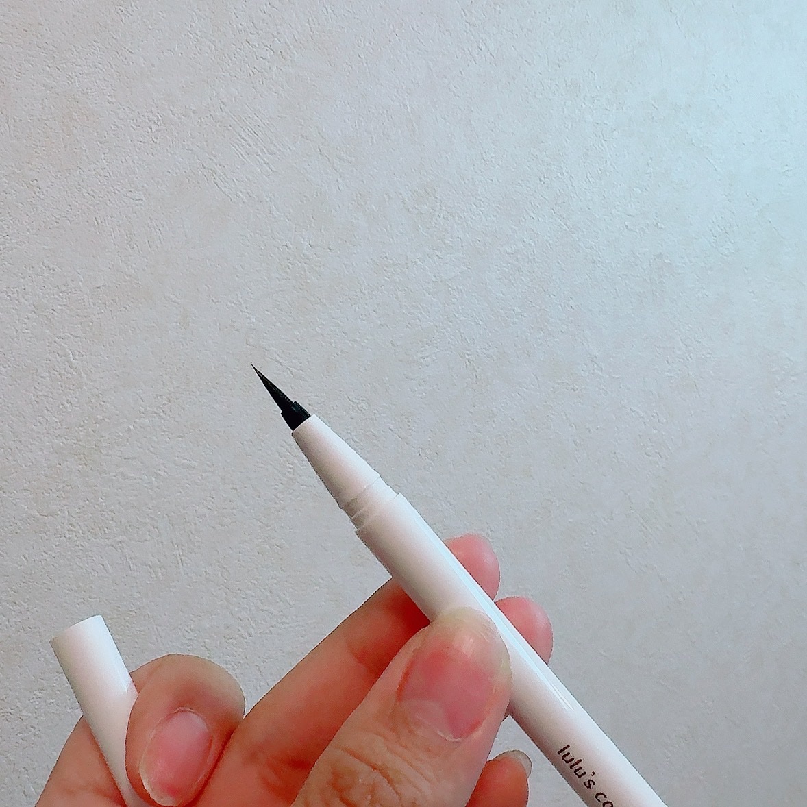 リキッドアイライナー ダークブラウン/ルルズコスメティコ/リキッドアイライナーを使ったクチコミ（2枚目）