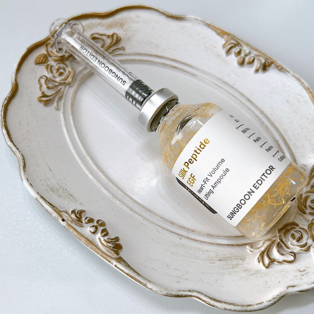 シルク ペプチド EGF ハートフィットボリューム リフティング アンプル/SUNGBOON EDITOR(成分エディター)/美容液を使ったクチコミ(2枚目)