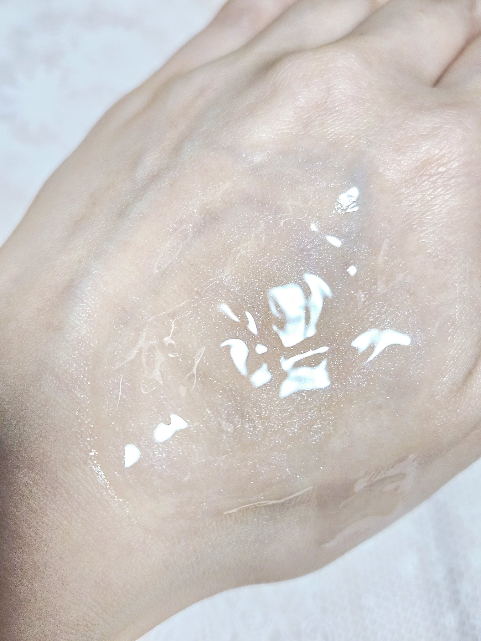 ジェルメイク落とし/キュレル/クレンジングジェルを使ったクチコミ（3枚目）