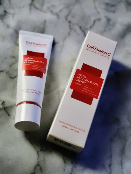 LASER REJUVENATION CREAM/Cell Fusion C(セルフュージョンシー)/フェイスクリームを使ったクチコミ(1枚目)