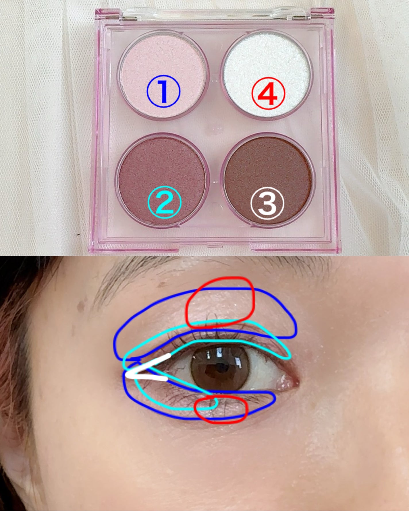 エテュセ カラーパレット スペシャル エディション/ettusais/アイシャドウパレットを使ったクチコミ(4枚目)