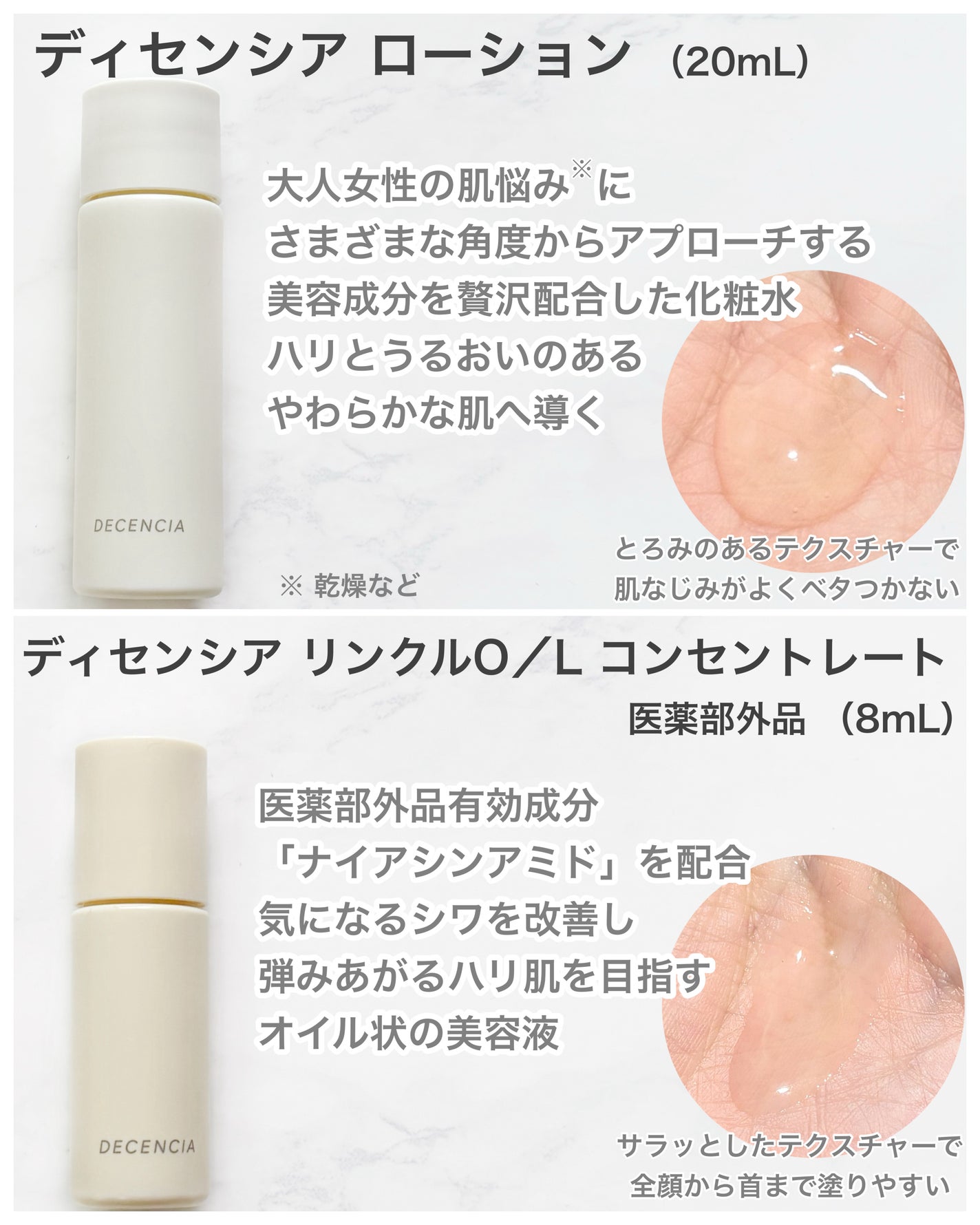 ディセンシア トライアルセットO/NL/DECENCIA/トライアルキットを使ったクチコミ(3枚目)