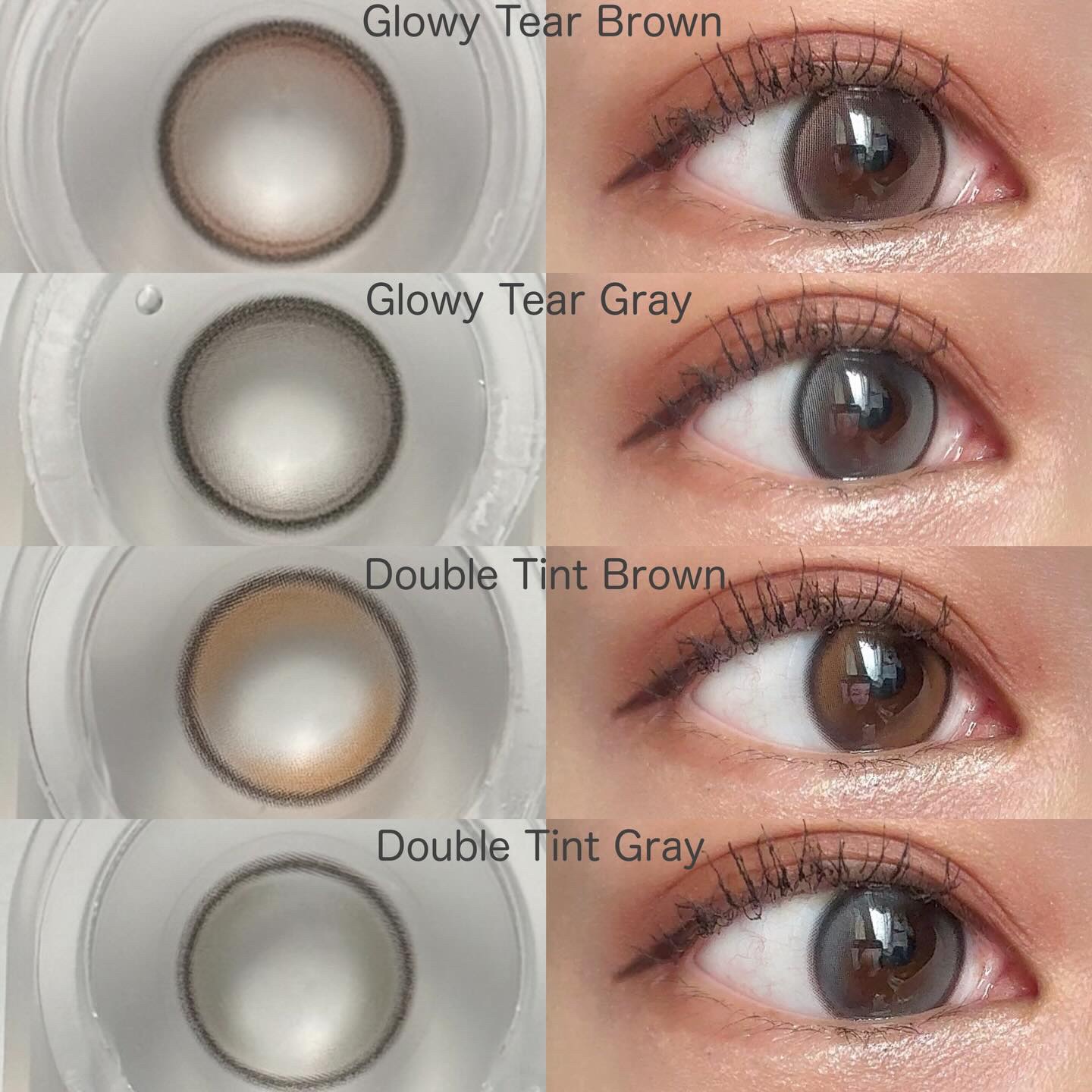 Double Tint 1day/OLENS/カラーコンタクトレンズを使ったクチコミ（3枚目）