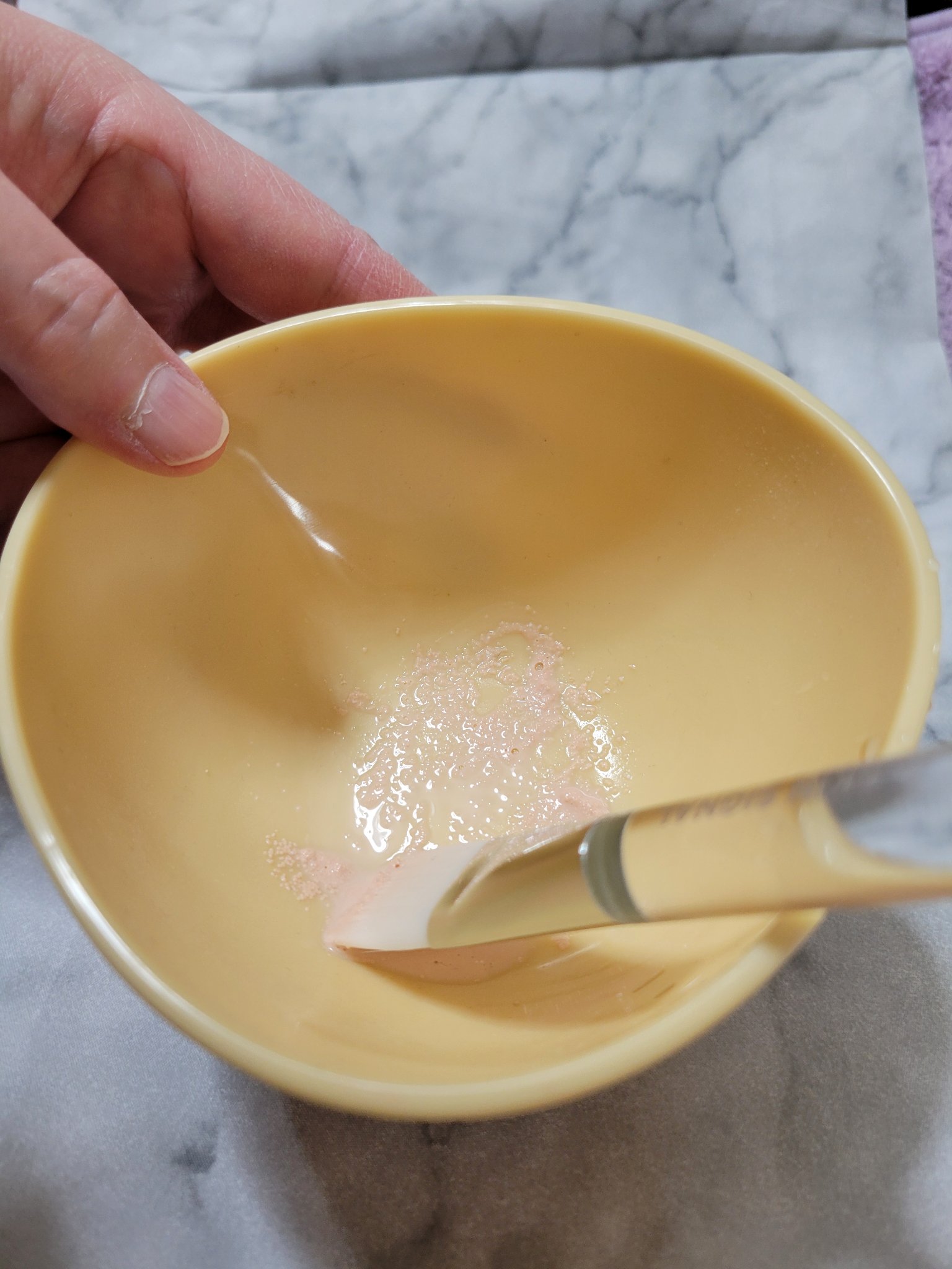 ピンククレイ酵素クレンザー/SKIN SIGNAL/洗顔パウダーを使ったクチコミ（3枚目）