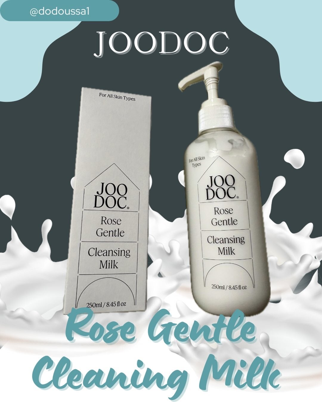 ローズジェントルクレンジングミルク/JOODOC/ミルククレンジングを使ったクチコミ(1枚目)