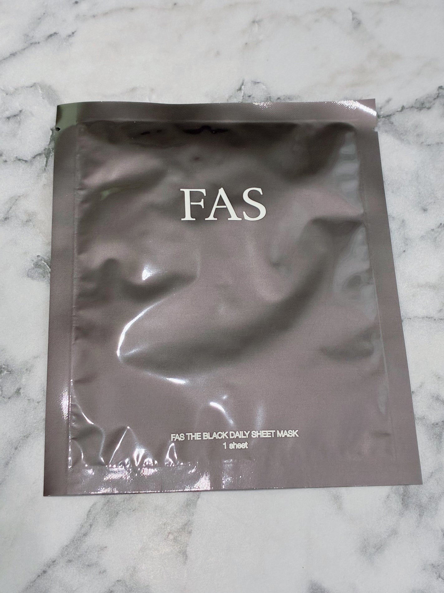 FAS ザ ブラック デイリー シートマスク/FAS/シートマスク・パックを使ったクチコミ(1枚目)