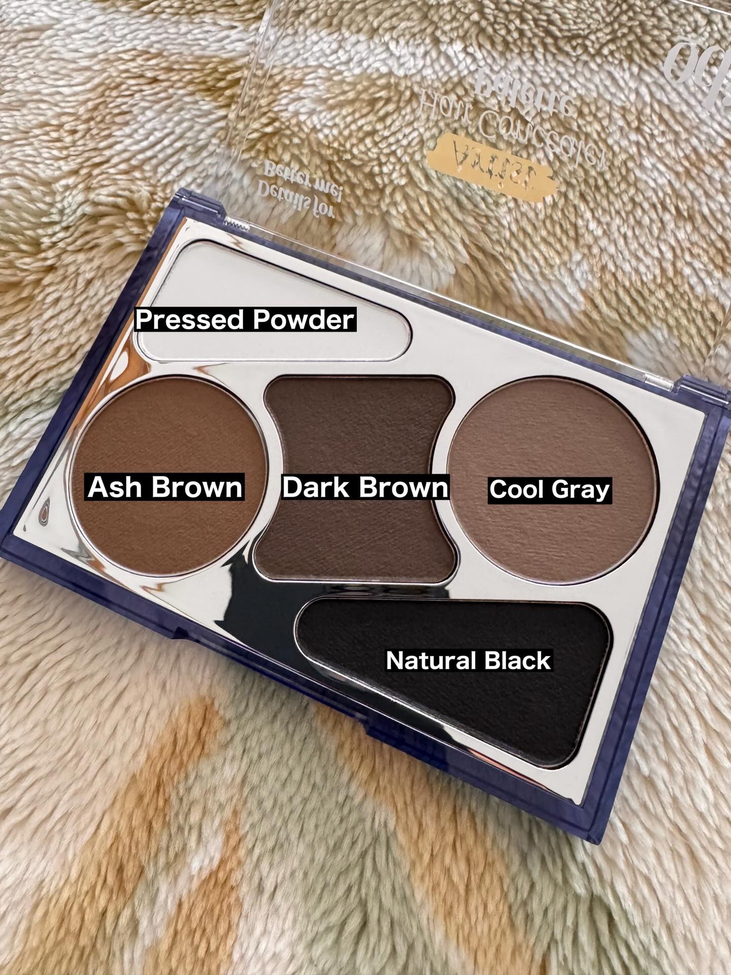  ヘアコンシーラーパレット&アーティスト デュアルブラシ/odiD/その他スタイリングを使ったクチコミ（2枚目）