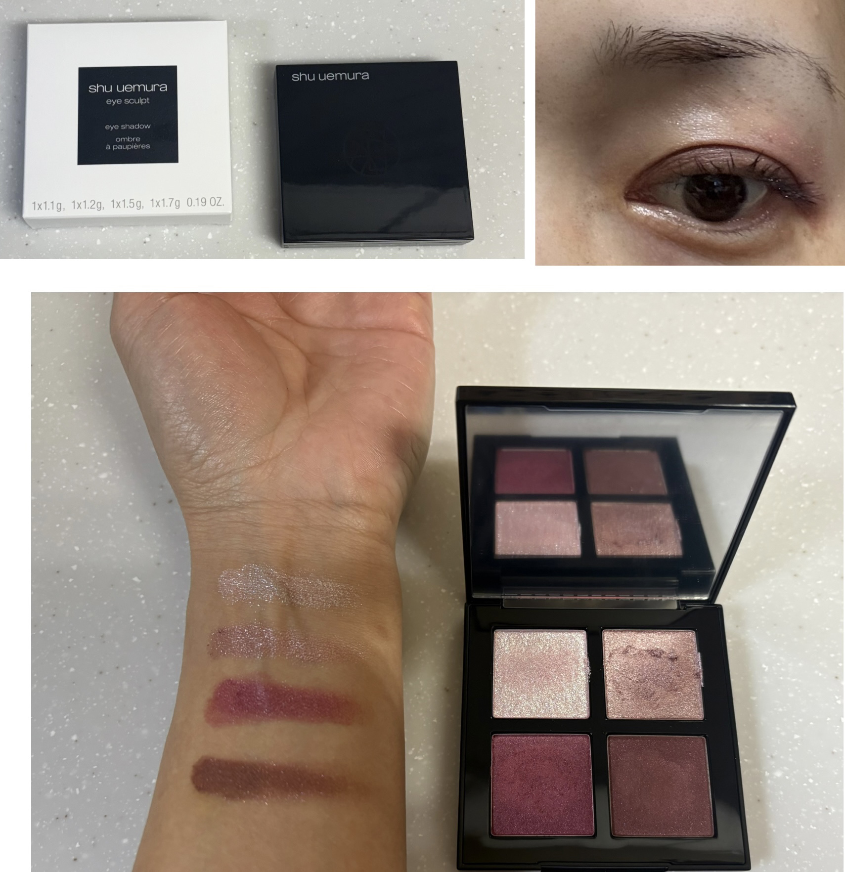 アイスカルプト/shu uemura/アイシャドウパレットを使ったクチコミ（3枚目）