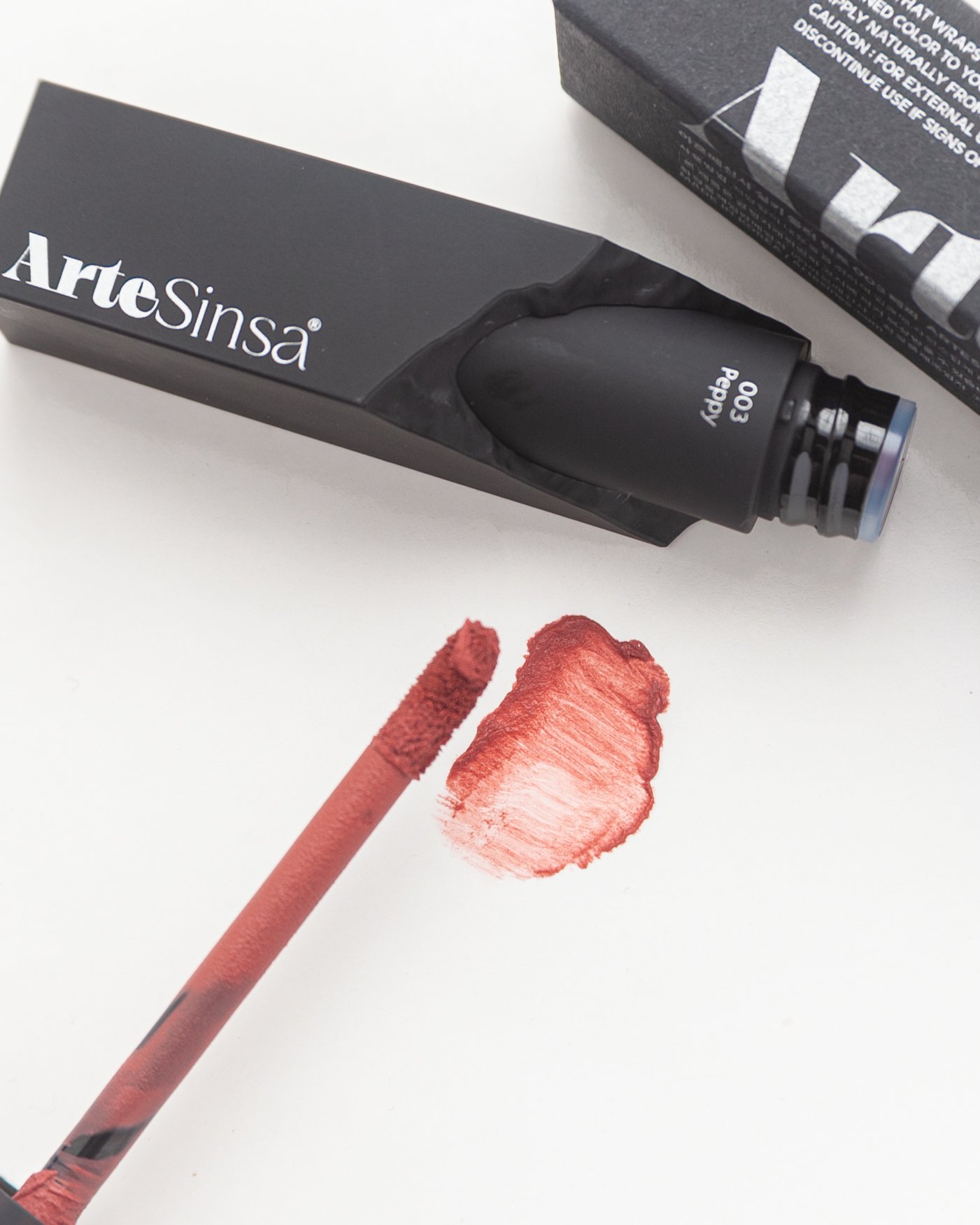 シルキーブラーティント/ArteSinsa/口紅を使ったクチコミ（3枚目）