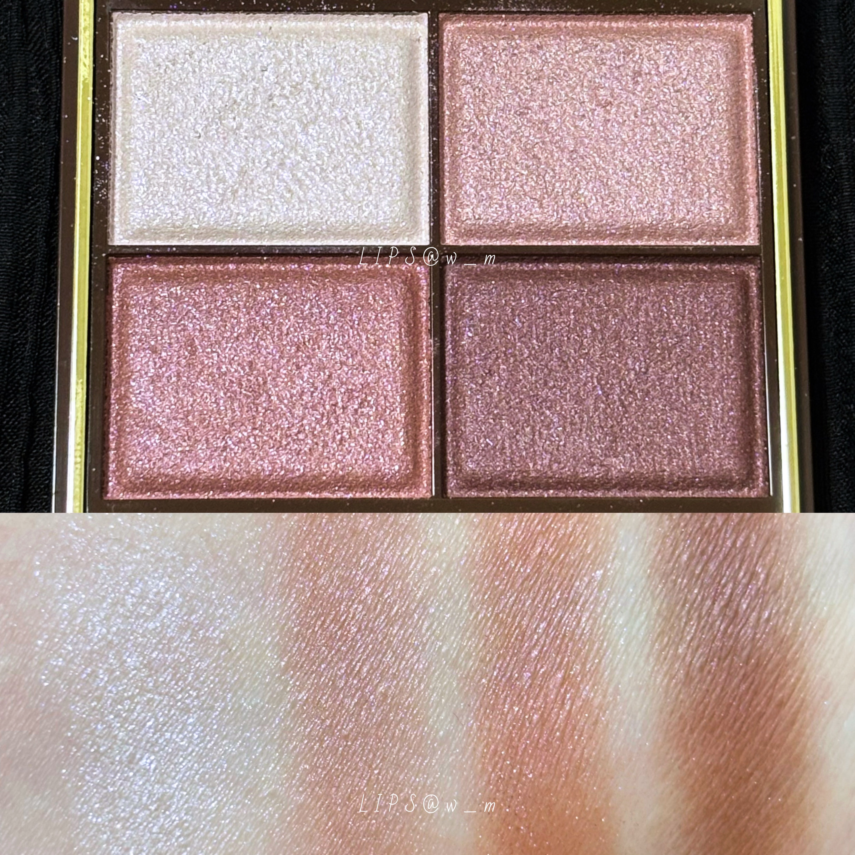 スキニーリッチシャドウ/excel/アイシャドウパレットを使ったクチコミ（3枚目）