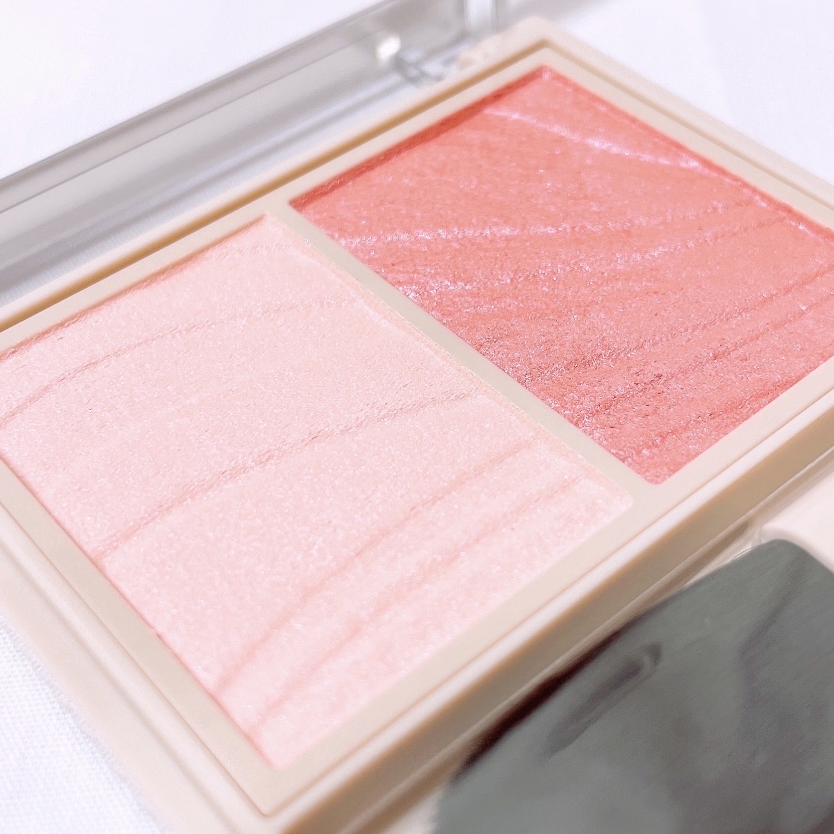 レイヤード フルリ チーク PK-2 バーベナピンク/Visée/パウダーチークを使ったクチコミ（3枚目）