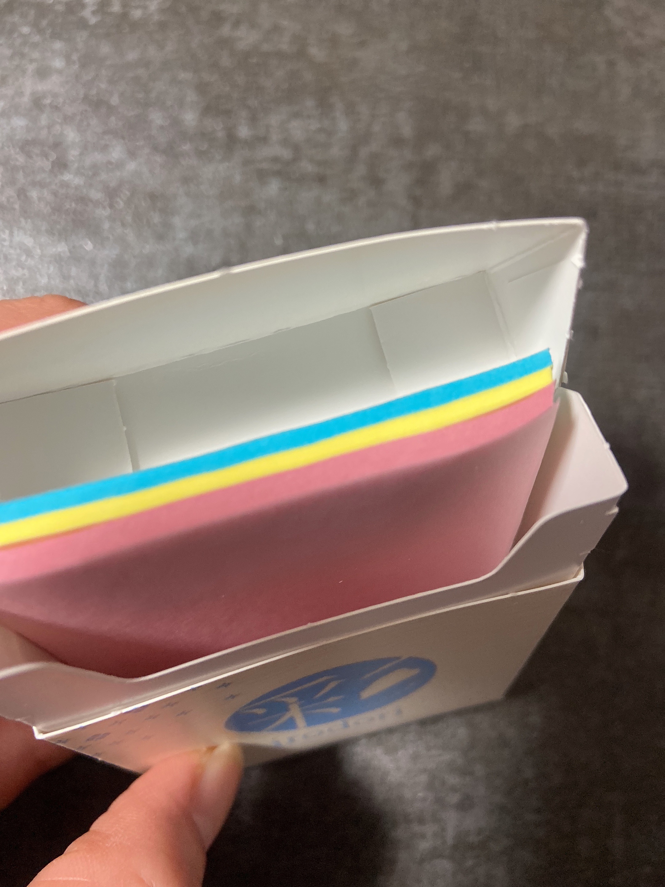 ３色あぶらとり紙 彩/DAISO/あぶらとり紙を使ったクチコミ（1枚目）