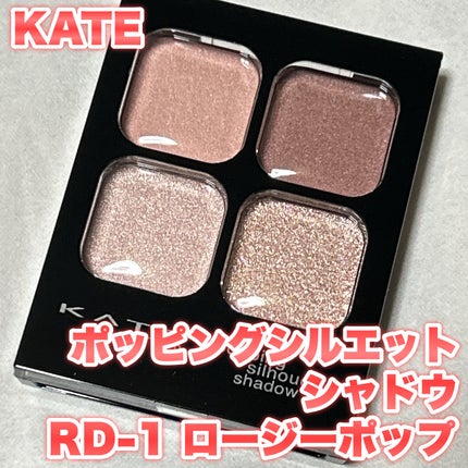 ケイト ポッピングシルエットシャドウ/KATE/アイシャドウパレットを使ったクチコミ(1枚目)