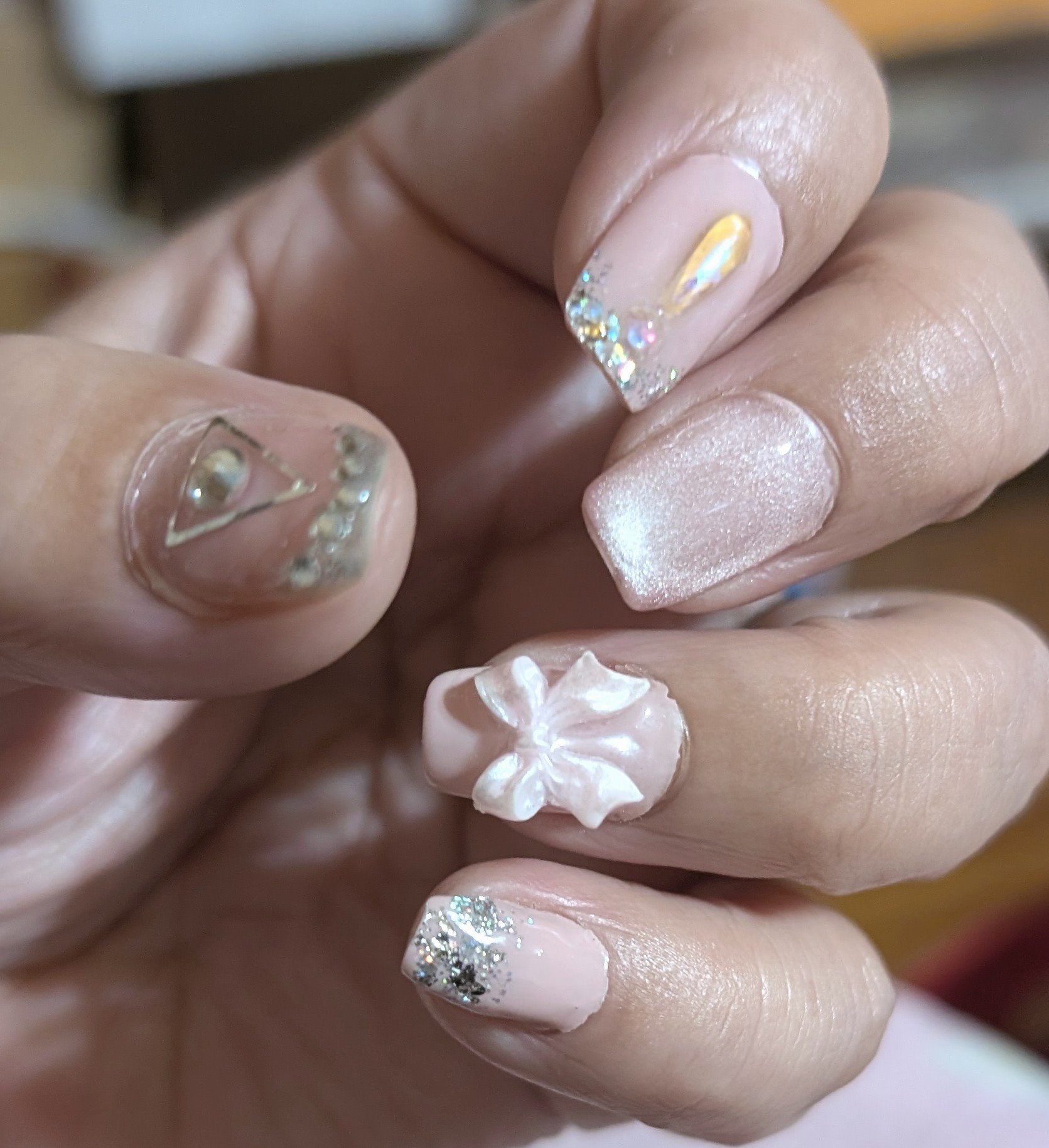 BRG ジェルネイル/DAISO/ジェルネイルを使ったクチコミ（1枚目）