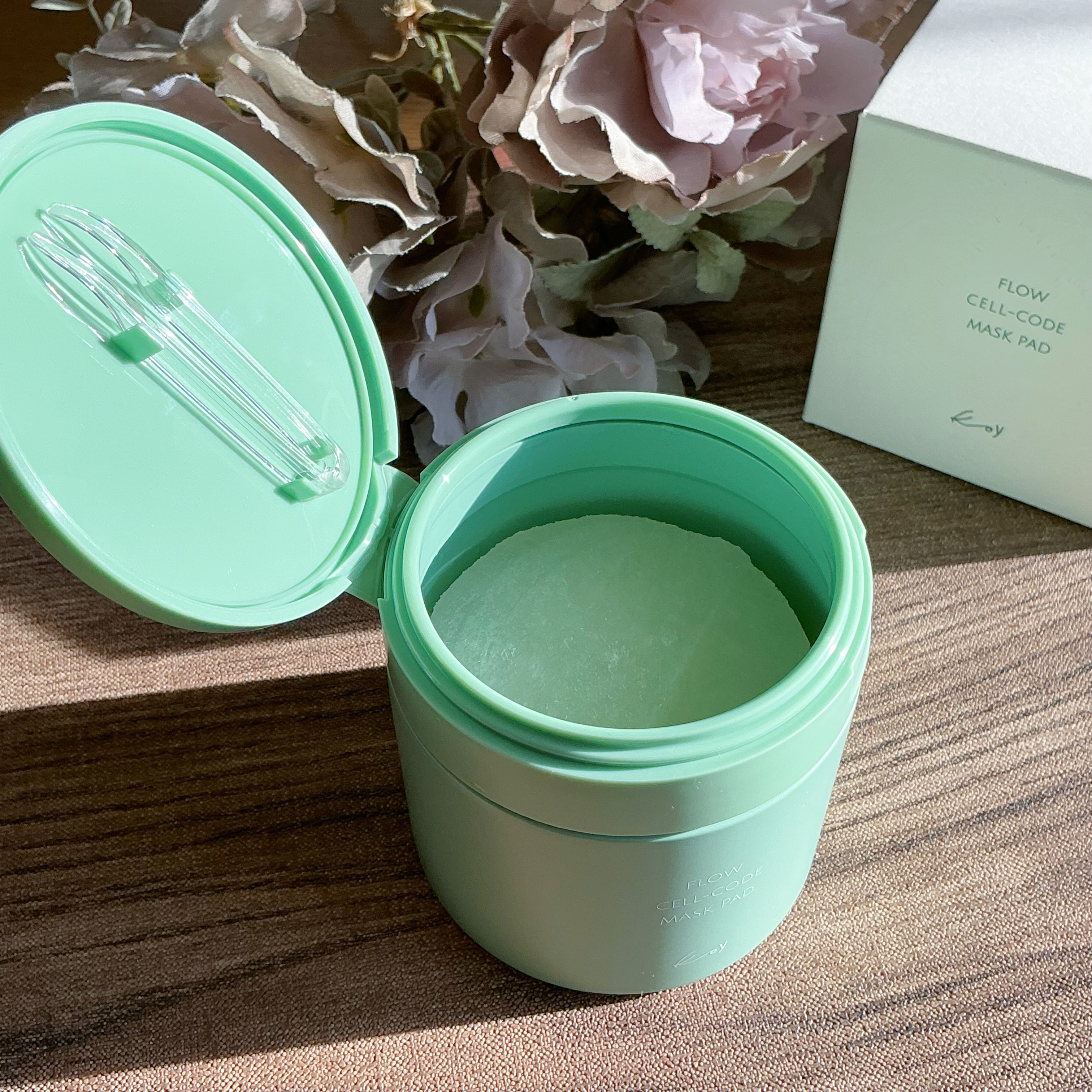 フローセルコードマスクパッド/koy/トナーパッドを使ったクチコミ（2枚目）