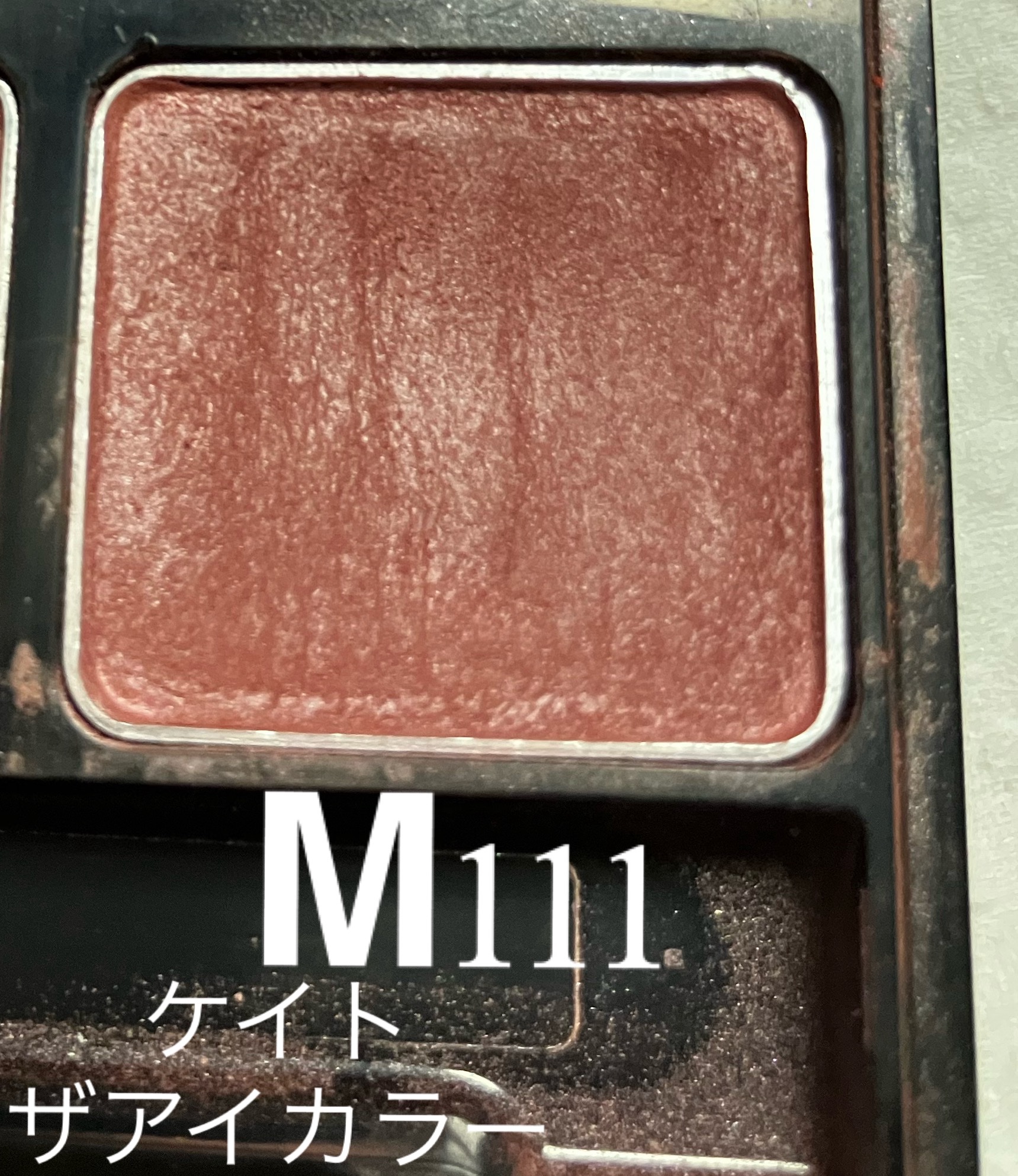 ケイト ザ アイカラー Ｍ111（Web限定）/KATE/単色アイシャドウを使ったクチコミ（2枚目）