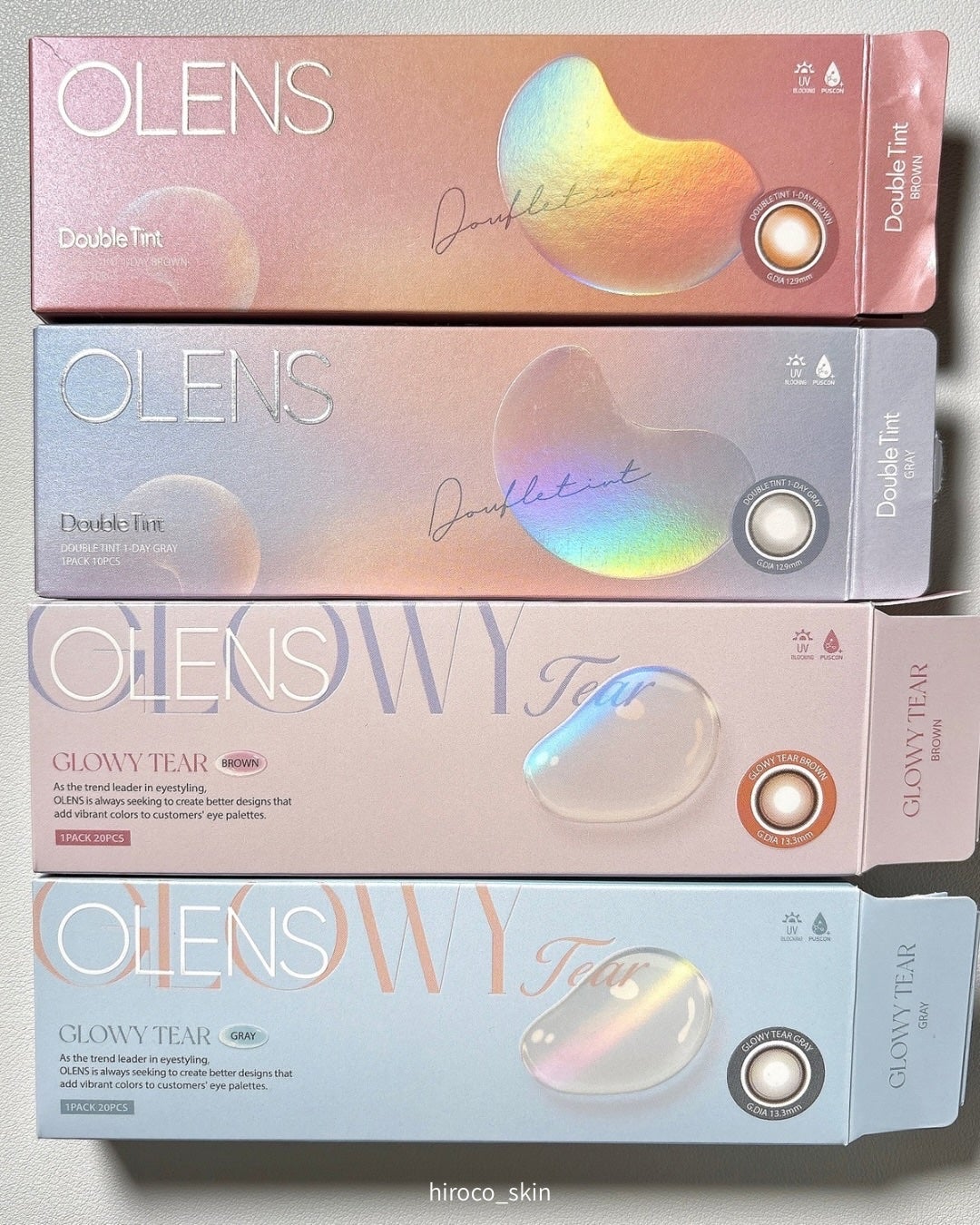 Double Tint 1day/OLENS/カラーコンタクトレンズを使ったクチコミ(7枚目)