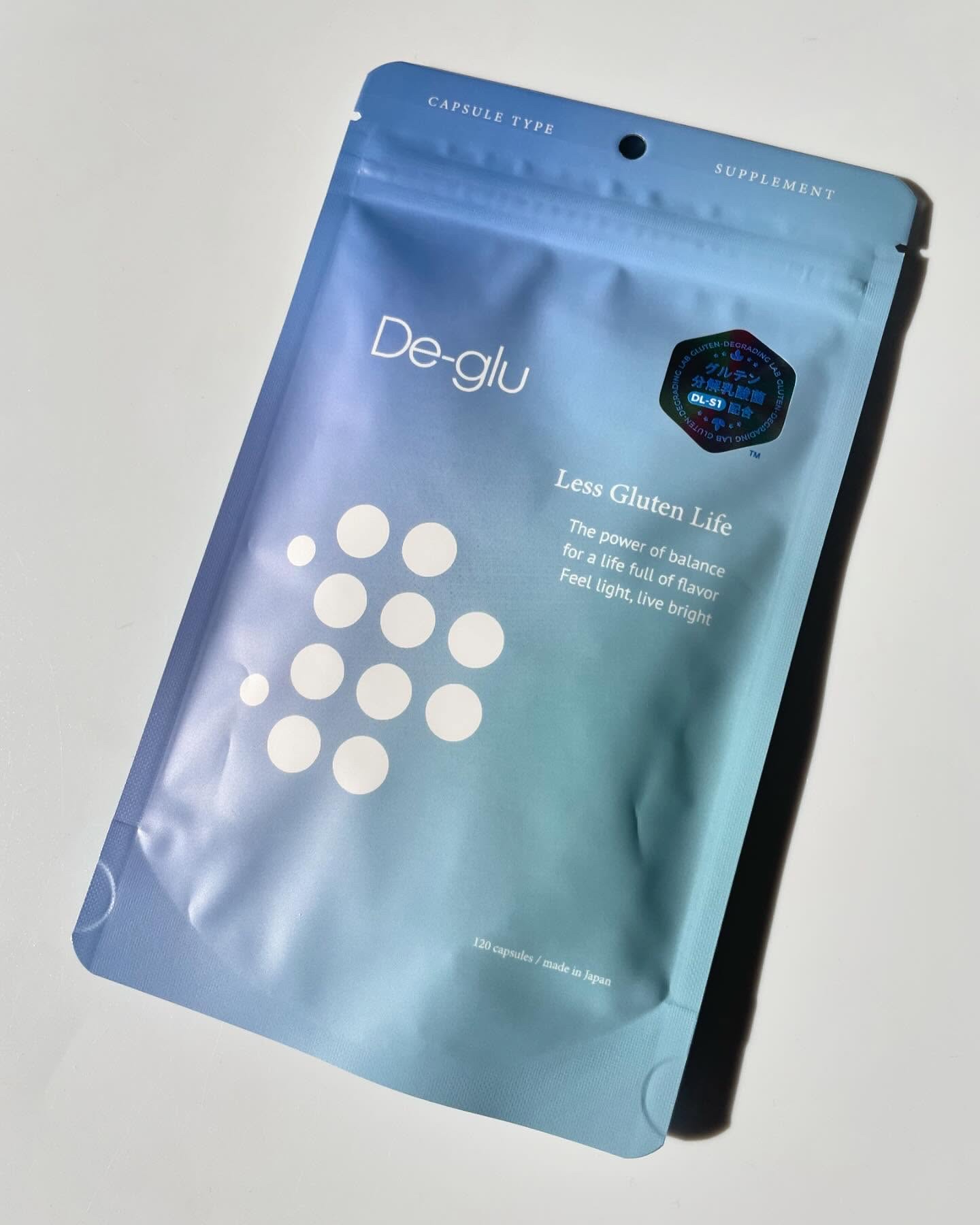 グルテン分解乳酸菌サプリメント/De-glu/健康サプリメントを使ったクチコミ（2枚目）