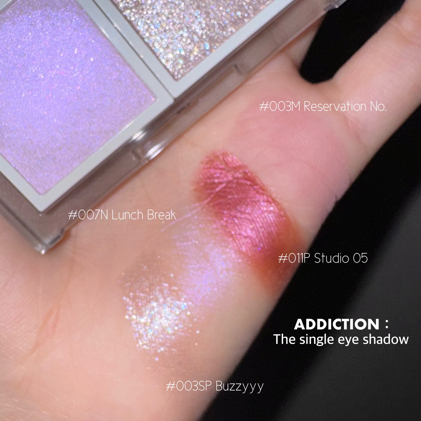 アディクション ザ シングル アイシャドウ マット/ADDICTION/単色アイシャドウを使ったクチコミ(6枚目)