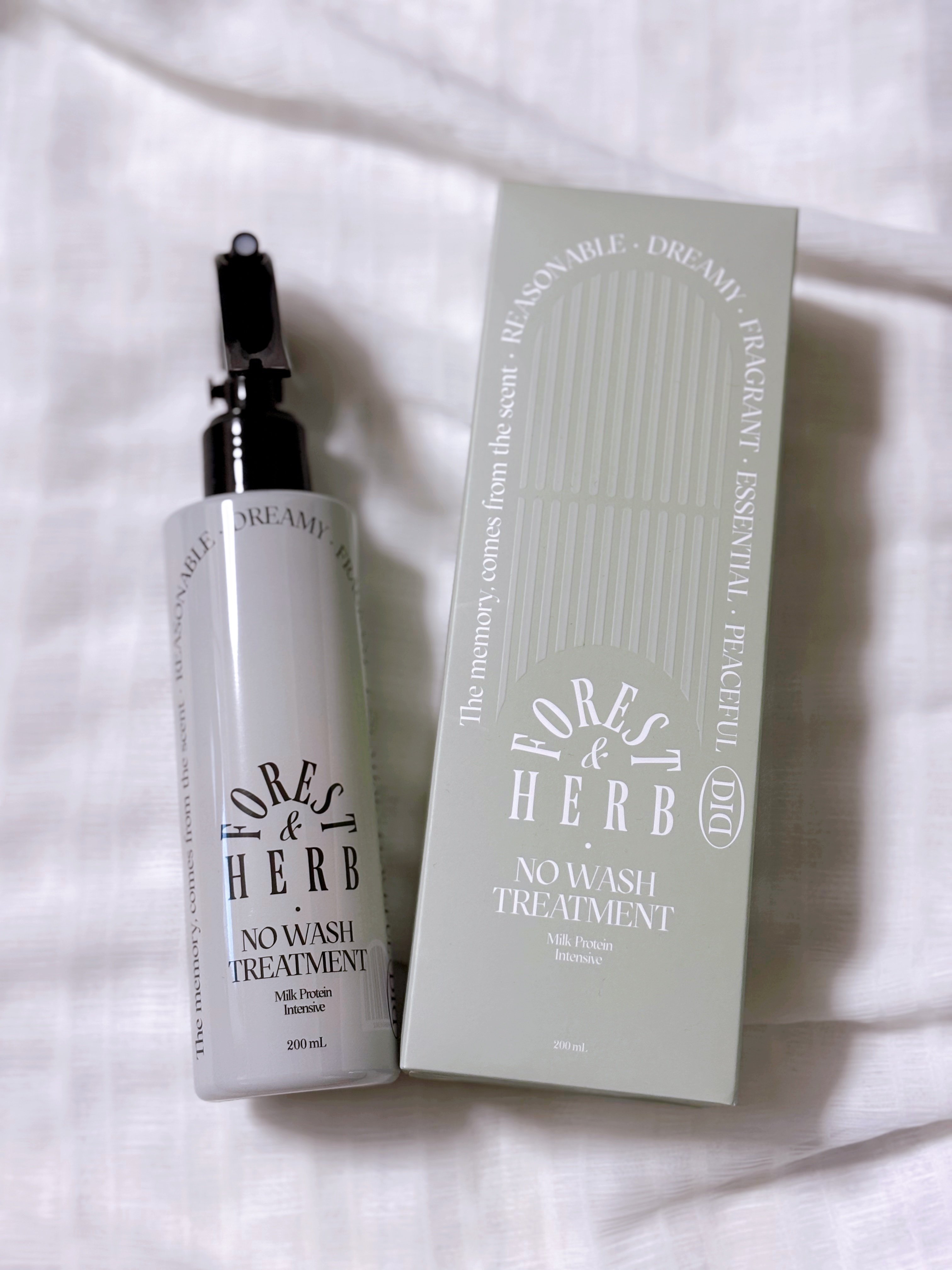 ミルクプロテインインテンシブ ノーウォッシュアンプルトリートメント（フォレストハーブ） /odiD/アウトバストリートメントを使ったクチコミ（3枚目）