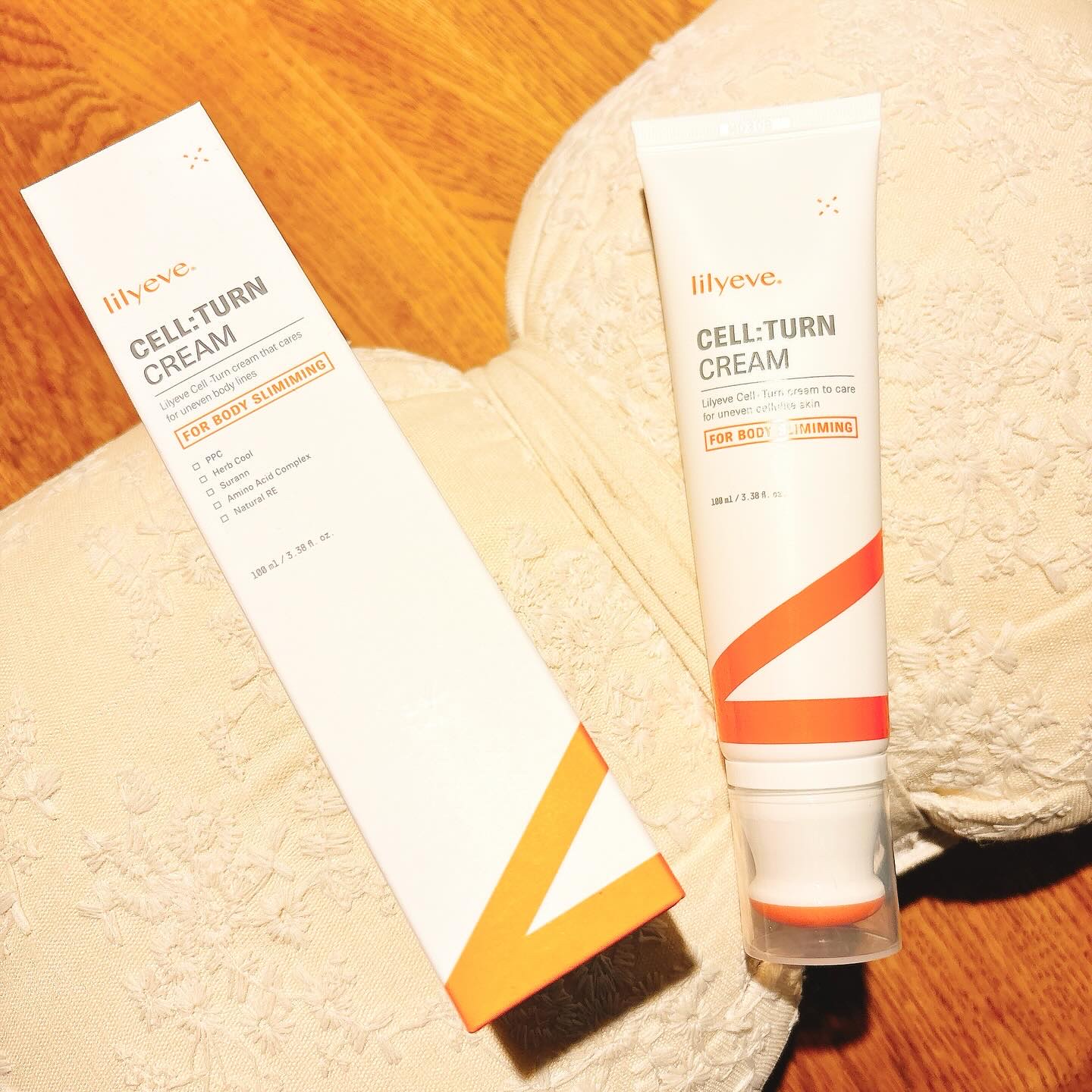 ディセラクリーム＋ローラーset/リリーイブ/レッグ・フットケアを使ったクチコミ（2枚目）