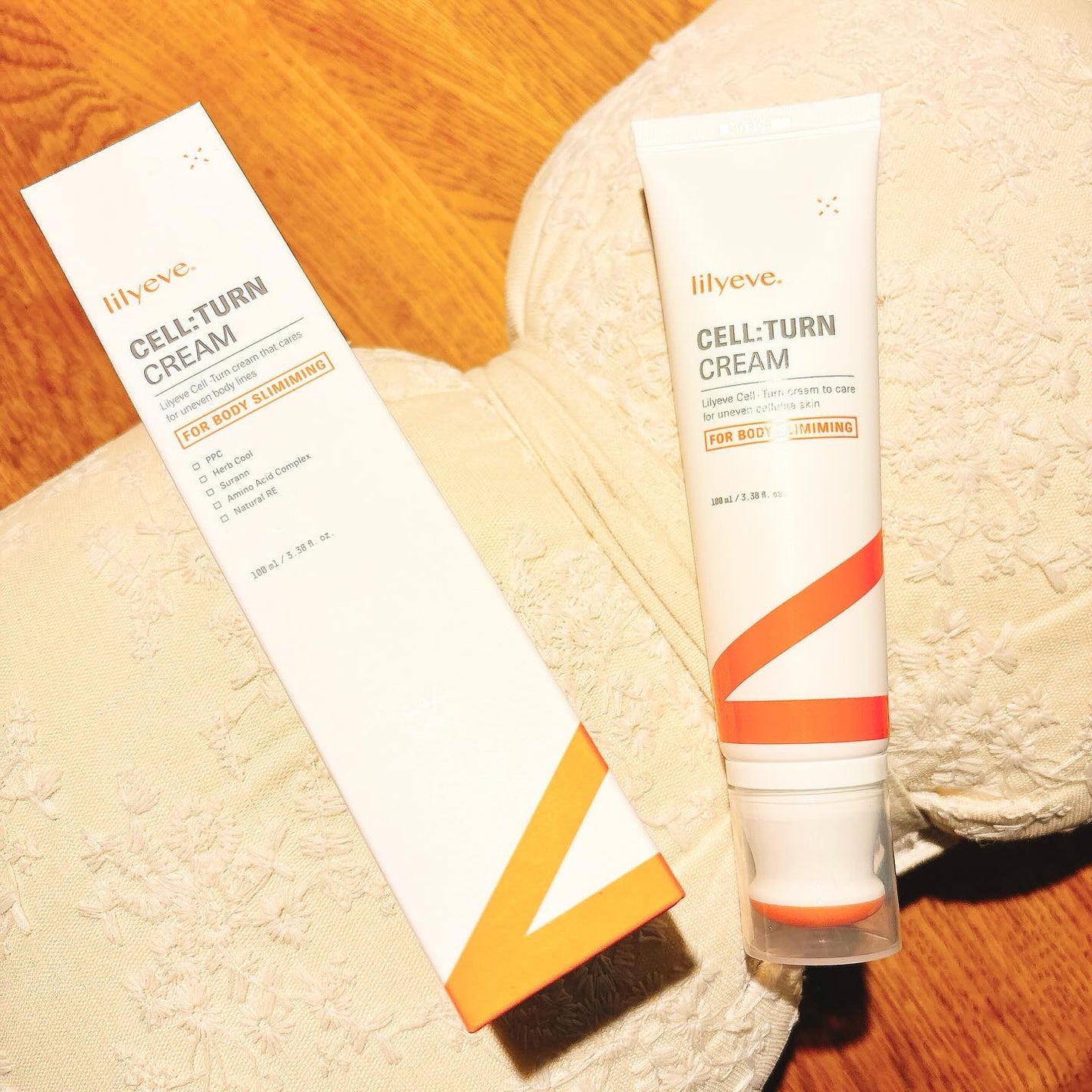 ディセラクリーム+ローラーset/リリーイブ/レッグ・フットケアを使ったクチコミ(2枚目)