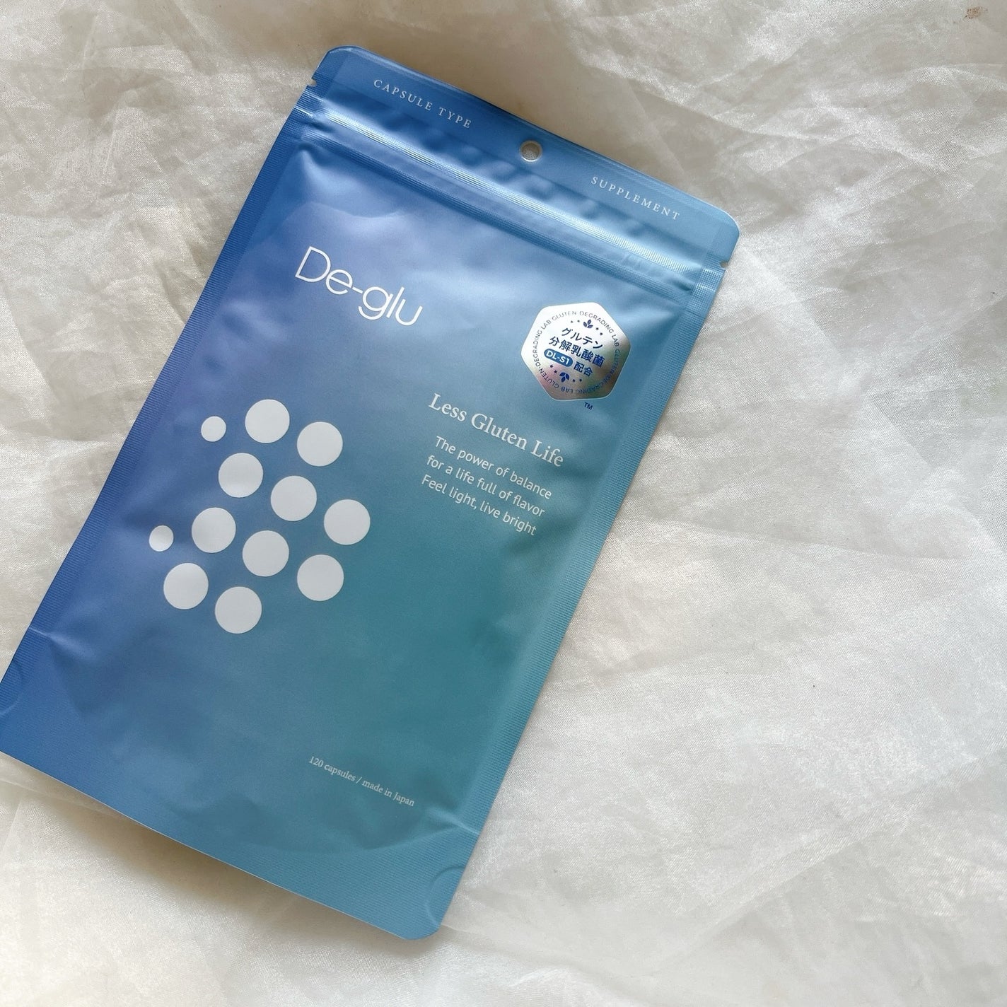 グルテン分解乳酸菌サプリメント/De-glu/健康サプリメントを使ったクチコミ(4枚目)