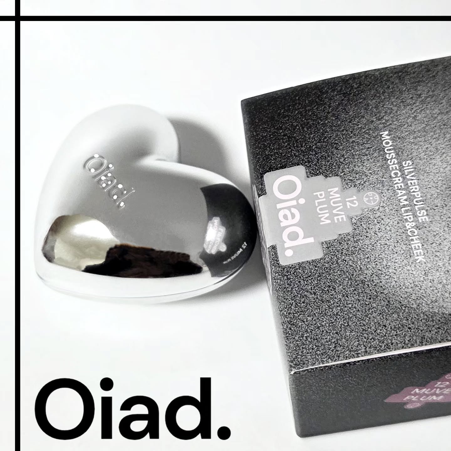 シルバーパース ムースクリーム リップ＆チーク 12 ミューブプラム/oiad/ジェル・クリームチークを使ったクチコミ（1枚目）