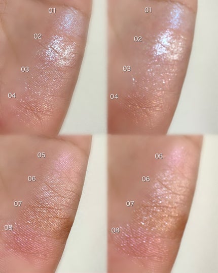 カラーグラム ぷるんジェリービームスティック/Colorgram/グリッターを使ったクチコミ(2枚目)