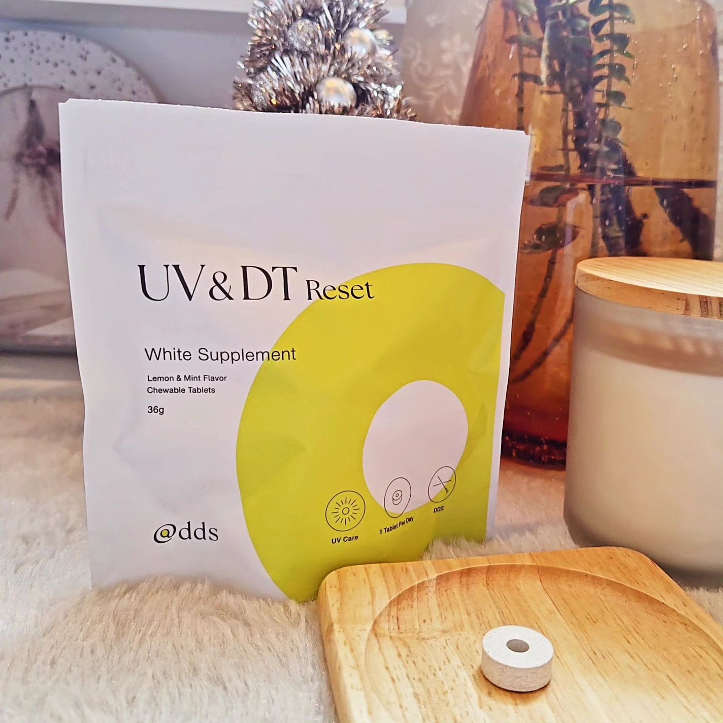 UV&DTリセット ホワイトサプリメント/ナノエッグ/美容サプリメントを使ったクチコミ(4枚目)