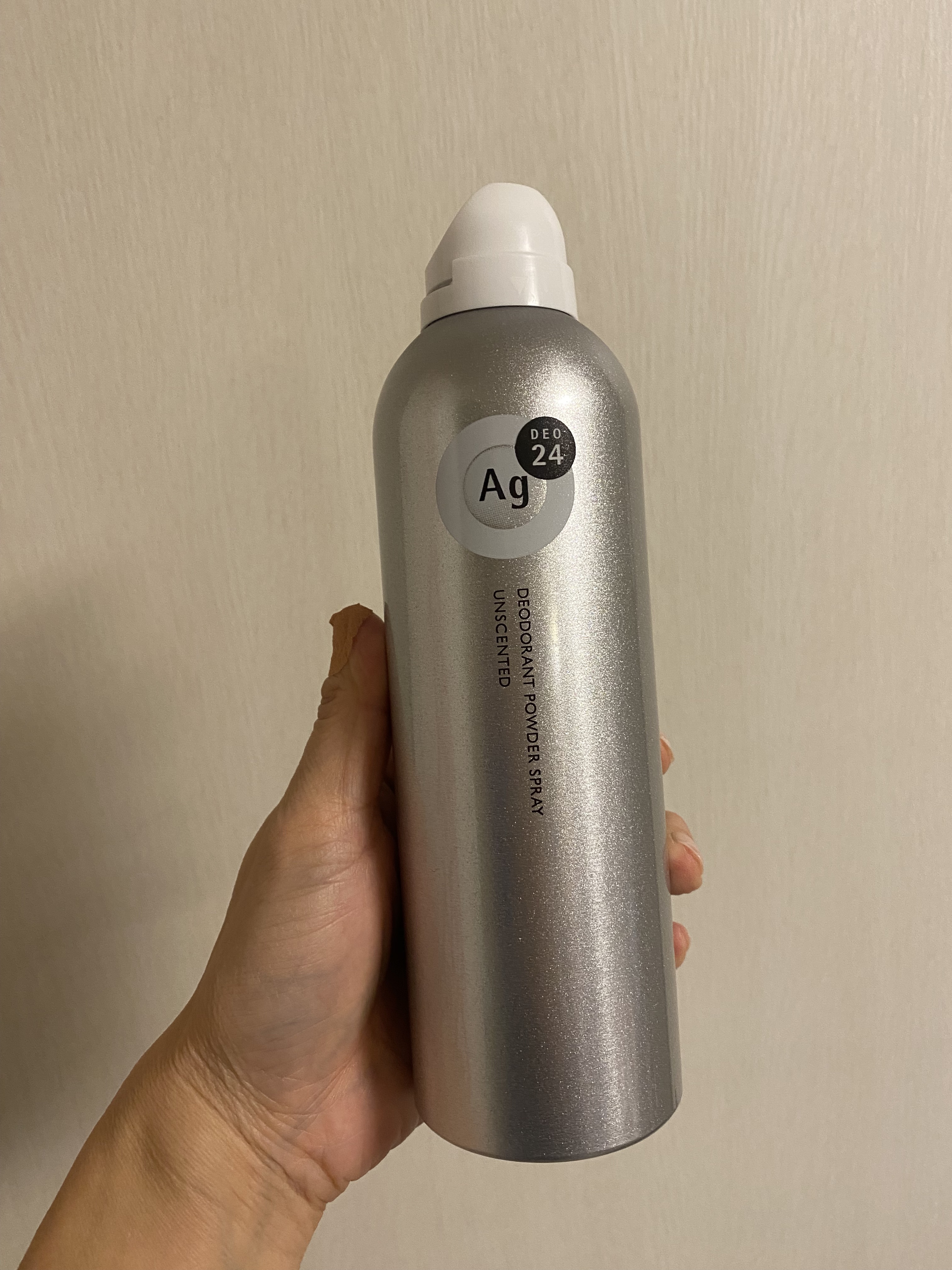 デオドラントスプレー（無香性）/エージーデオ24/デオドラント・制汗剤を使ったクチコミ（2枚目）