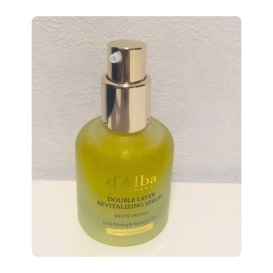 ホワイトトリュフダブルレイヤーリバイタライジングセラム/ダルバ/美容液を使ったクチコミ（2枚目）