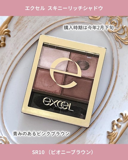 スキニーリッチシャドウ/excel/アイシャドウパレットを使ったクチコミ(2枚目)