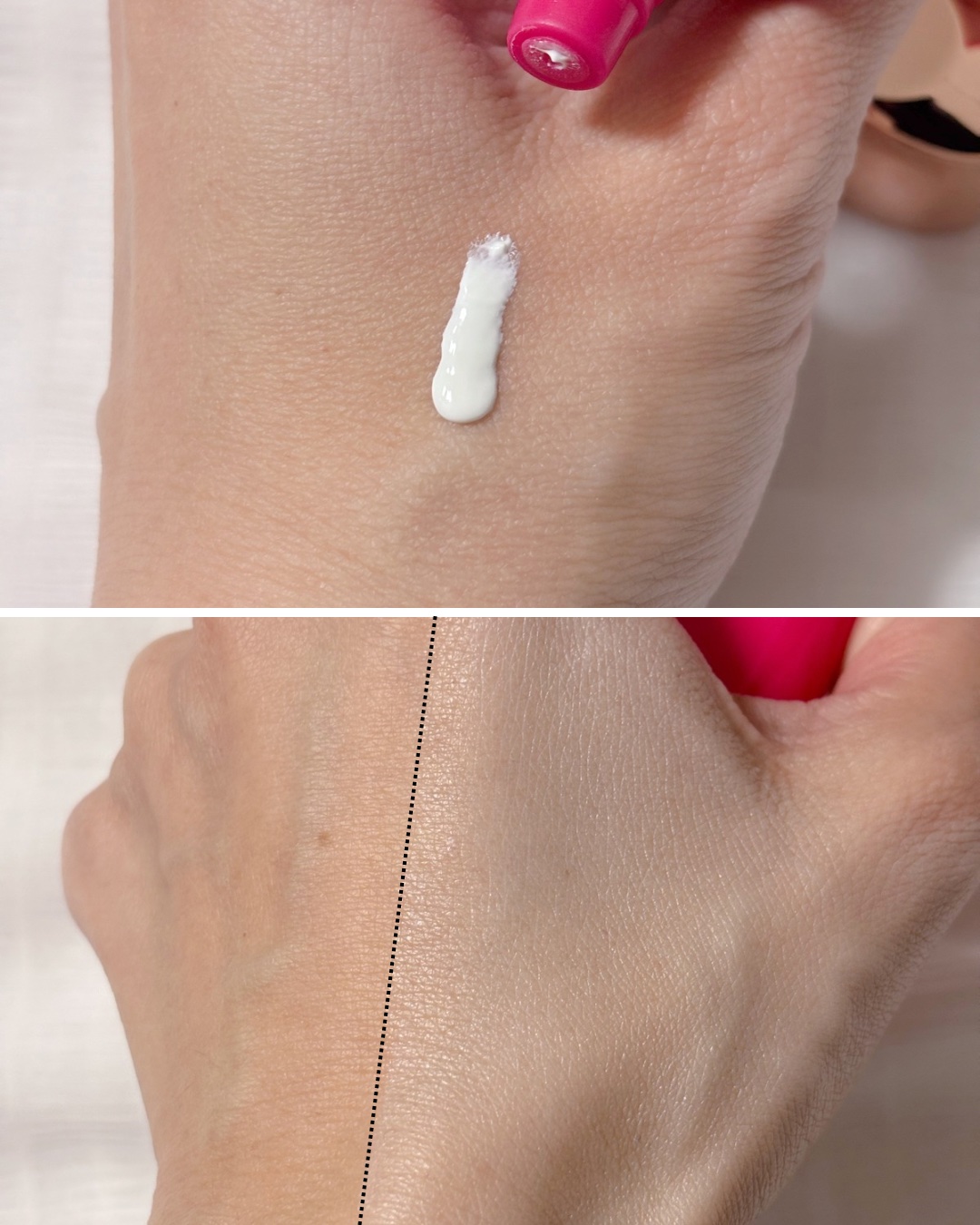 シカプラス トーンアップ サンスクリーン/Glam Pink/日焼け止めクリームを使ったクチコミ（2枚目）