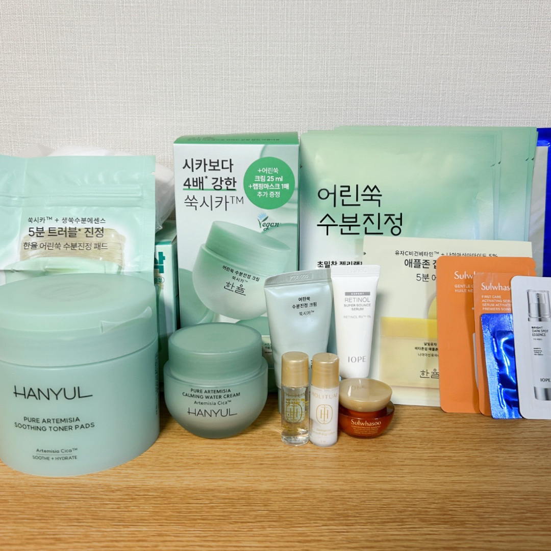 ピュアアルテミシア カーミング ウォーター ラッピングマスク/HANYUL(ハンユル)/シートマスク・パックを使ったクチコミ（1枚目）