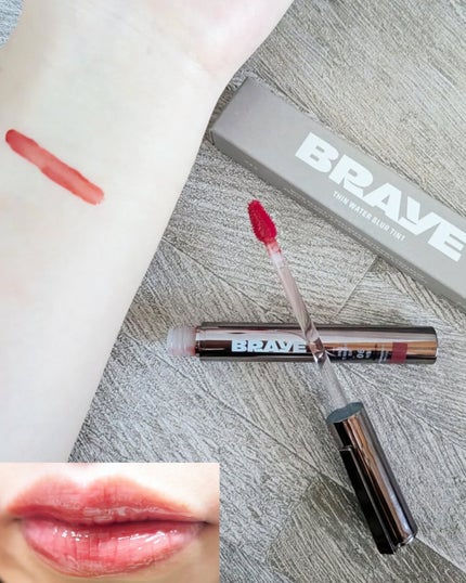 THIN GLOW TINT/BRAYE/口紅を使ったクチコミ(3枚目)
