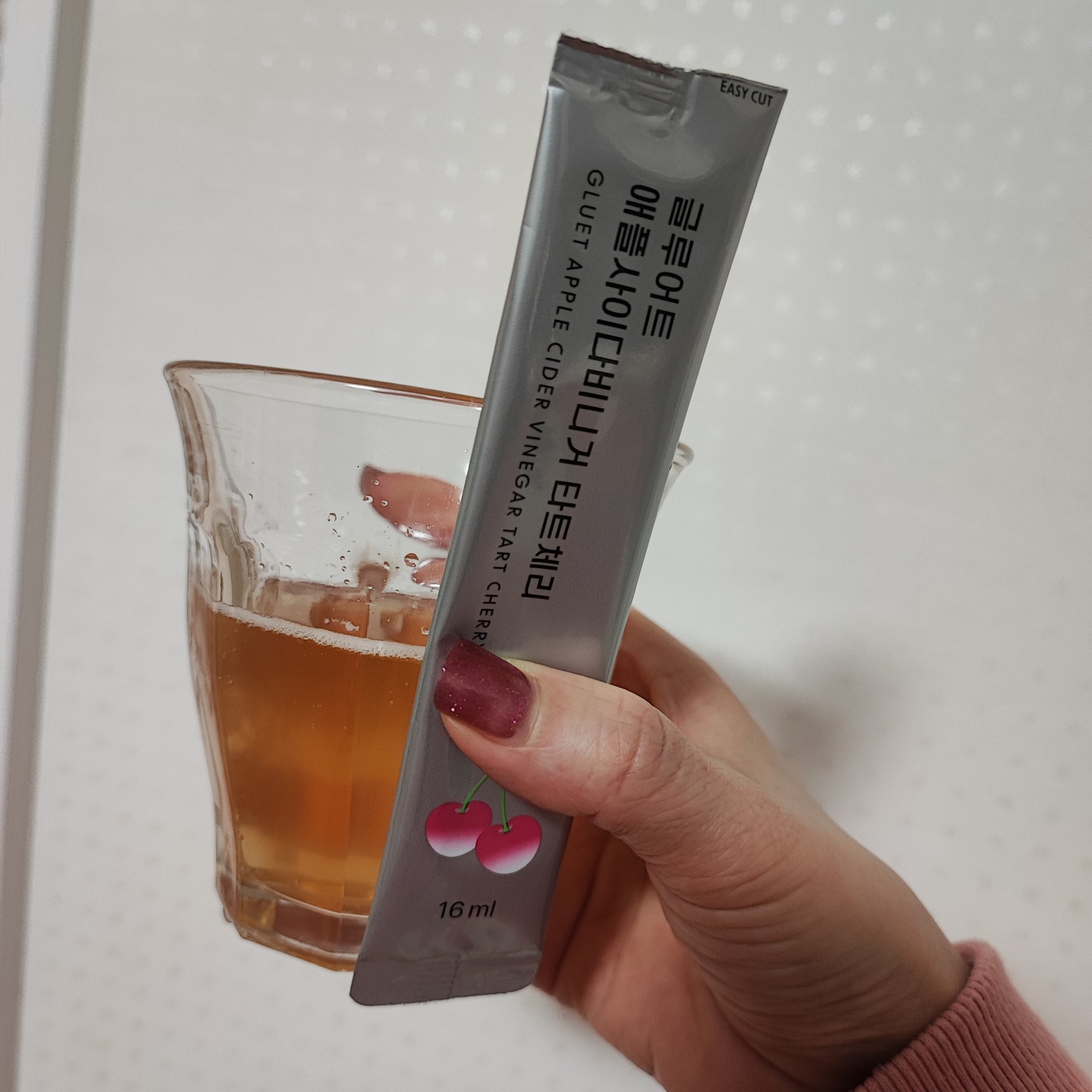 gluet APPLE CIDER VINEGAR/gluet/りんご酢を使ったクチコミ（2枚目）