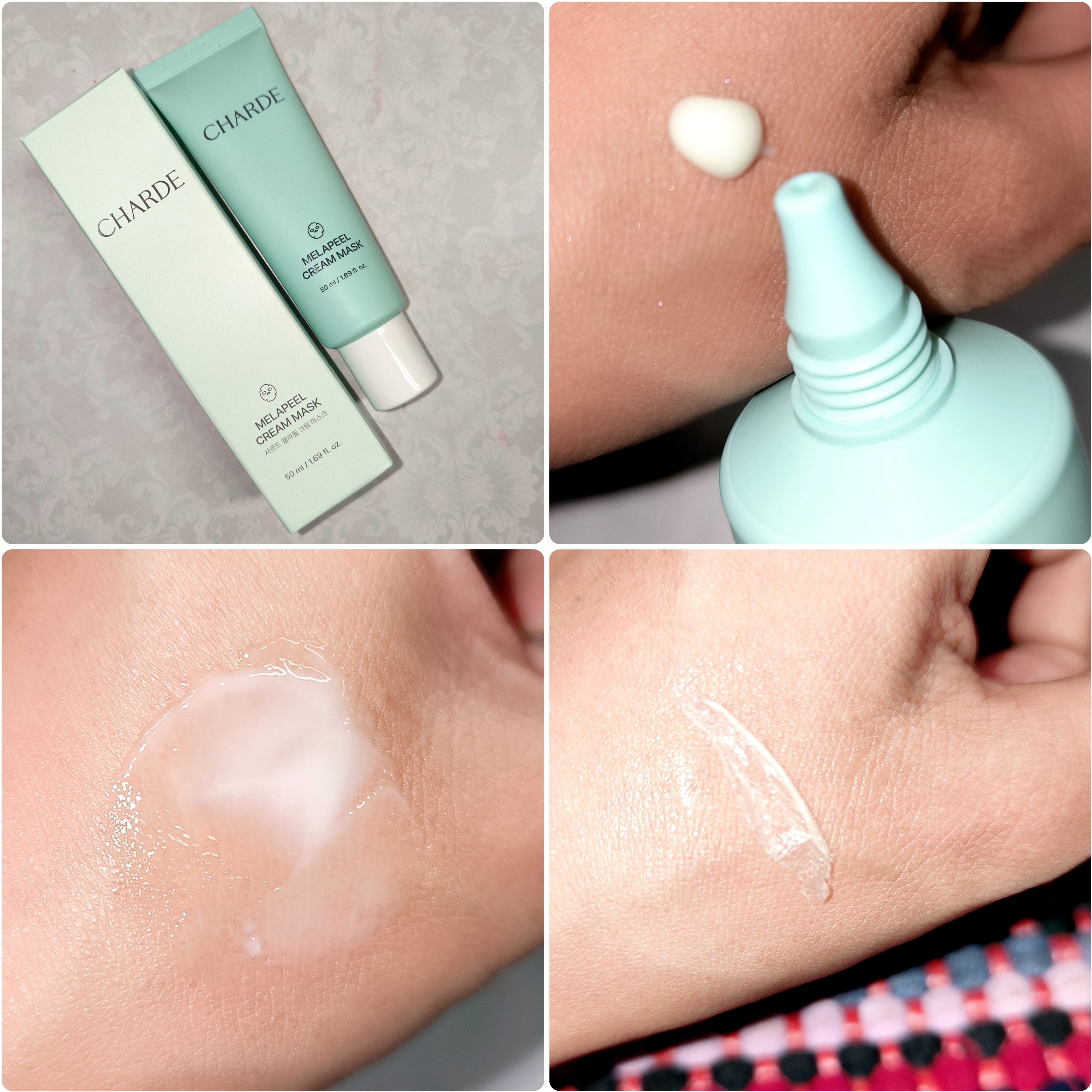 メラピールクリームマスク/CHARDE/ピーリングを使ったクチコミ（2枚目）