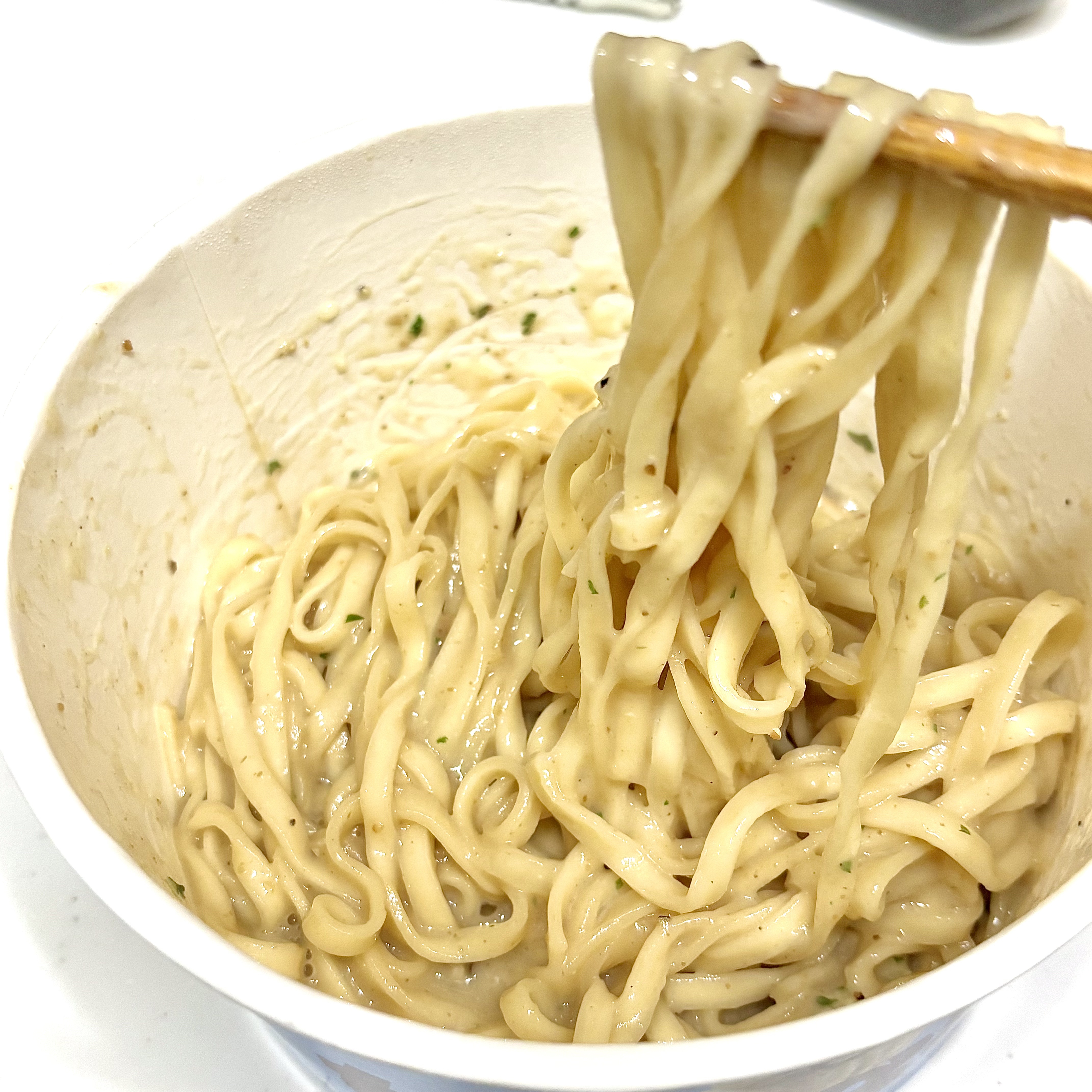 テングル きのこクリーム味 プロテインパスタ/tangle/その他食品を使ったクチコミ（3枚目）