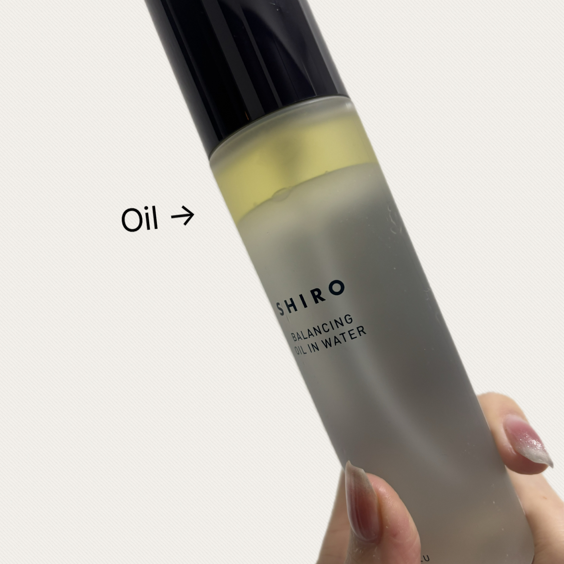 SHIRO ゆず オイルインウォーターのクチコミ「二層に分かれてて振って使う式。

SHIROのゆずの香りが好きで、フェイスミストと使い分けてま.....」（2枚目）