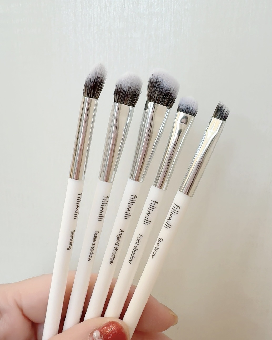 fillimilli アイメイクブラシセット/fillimilli/メイクブラシを使ったクチコミ（3枚目）