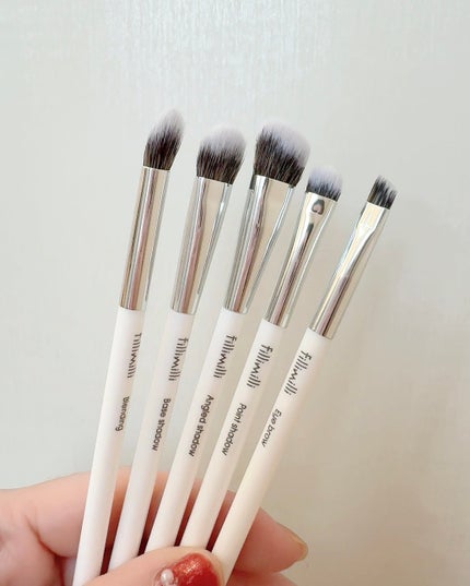 fillimilli アイメイクブラシセット/fillimilli/メイクブラシを使ったクチコミ(3枚目)