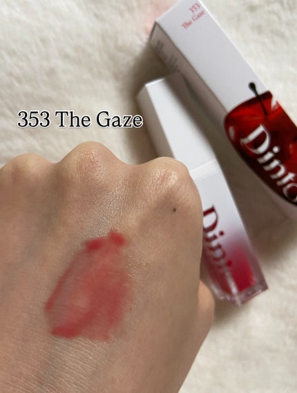 ブラーグロイリップティント/Dinto/リップティントを使ったクチコミ(5枚目)