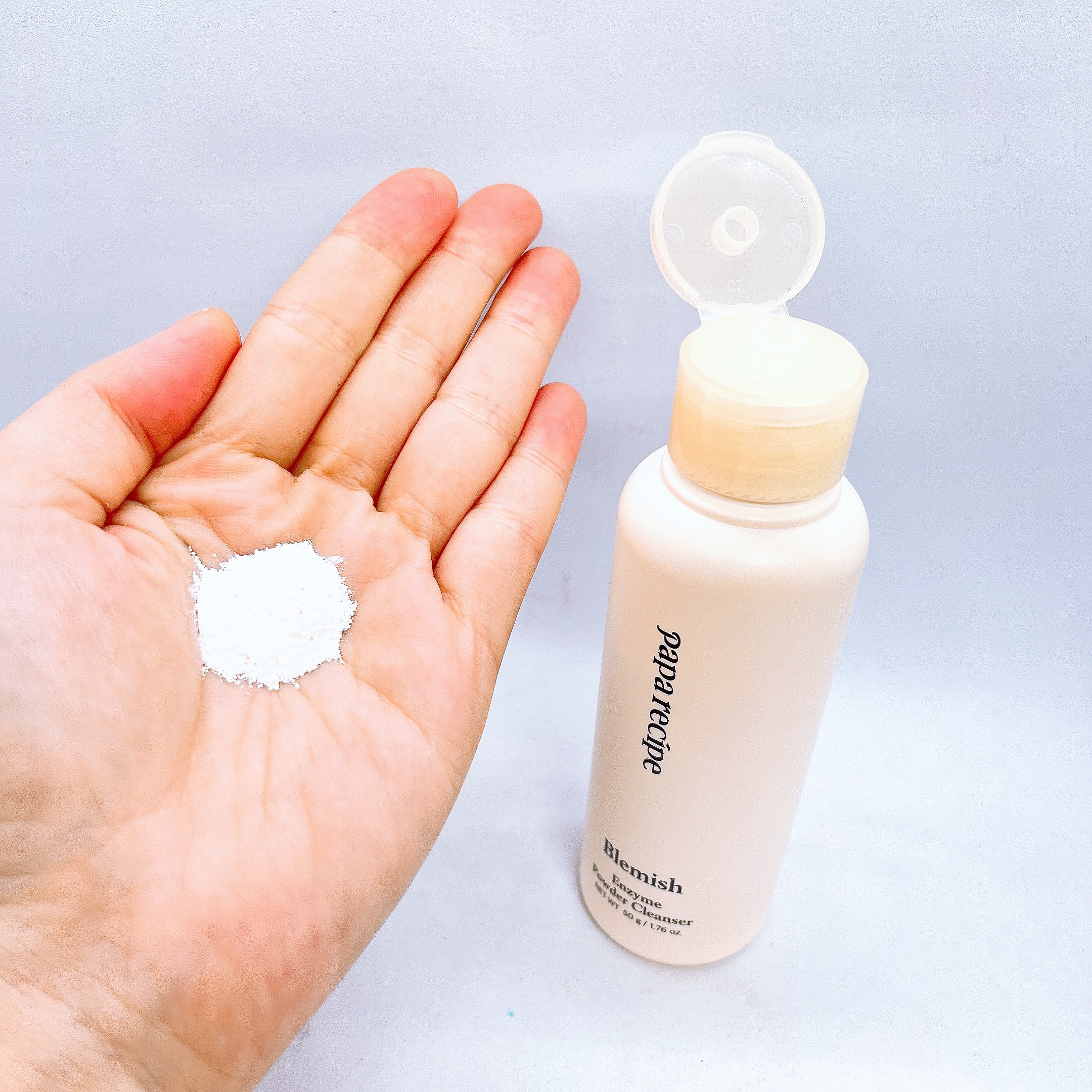 ブレミッシュ 酵素 洗顔パウダー/PAPA RECIPE/洗顔パウダーを使ったクチコミ（3枚目）