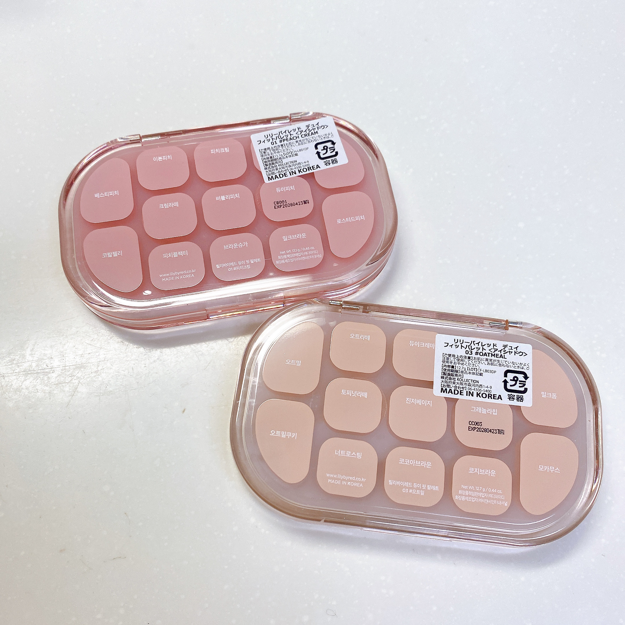 Dewy Fit Palette/lilybyred/アイシャドウパレットを使ったクチコミ（3枚目）