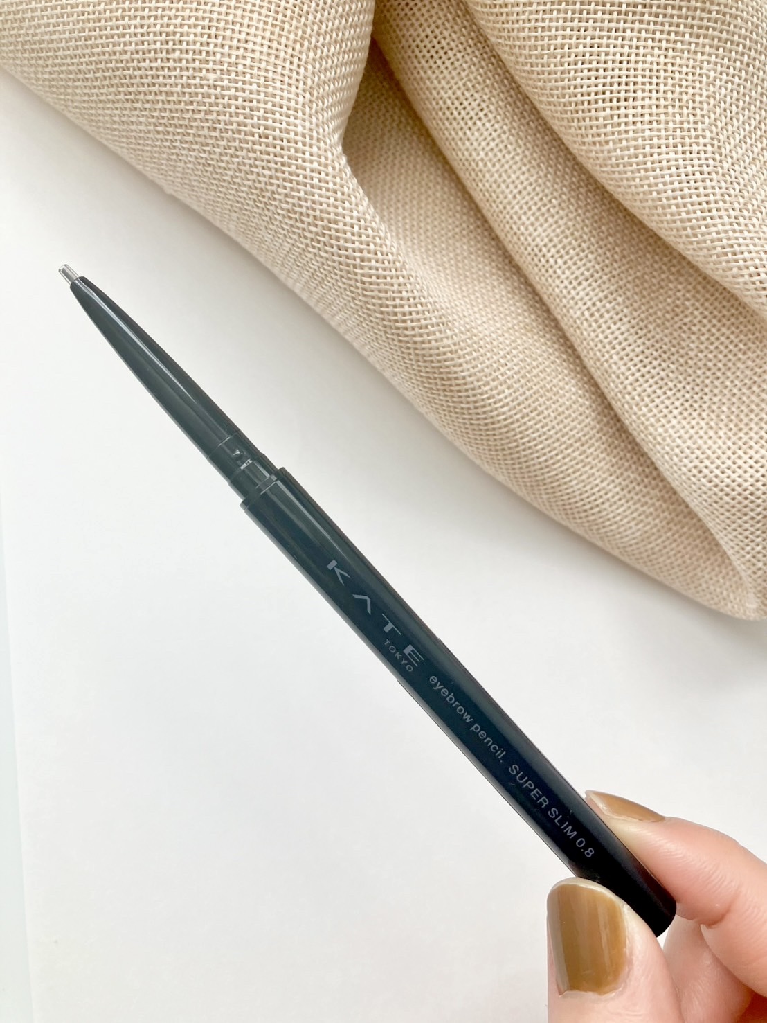 ケイト アイブロウペンシルスーパースリム0.8/KATE/アイブロウペンシルを使ったクチコミ（3枚目）