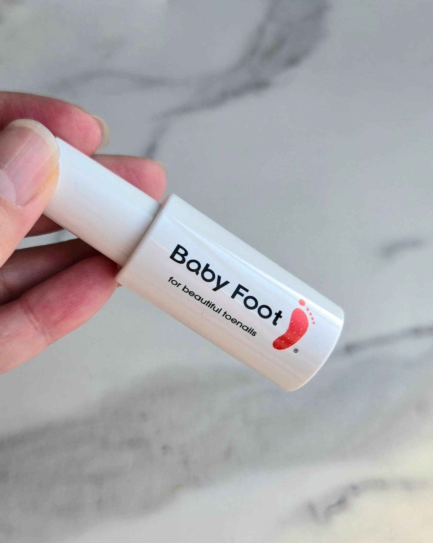 ベビーフット 足爪プロティンパック/ベビーフット/レッグ・フットケアを使ったクチコミ（2枚目）