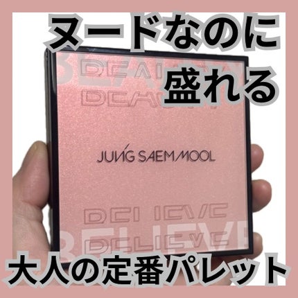 アーティストアイパレット/JUNG SAEM MOOL/アイシャドウパレットを使ったクチコミ(1枚目)