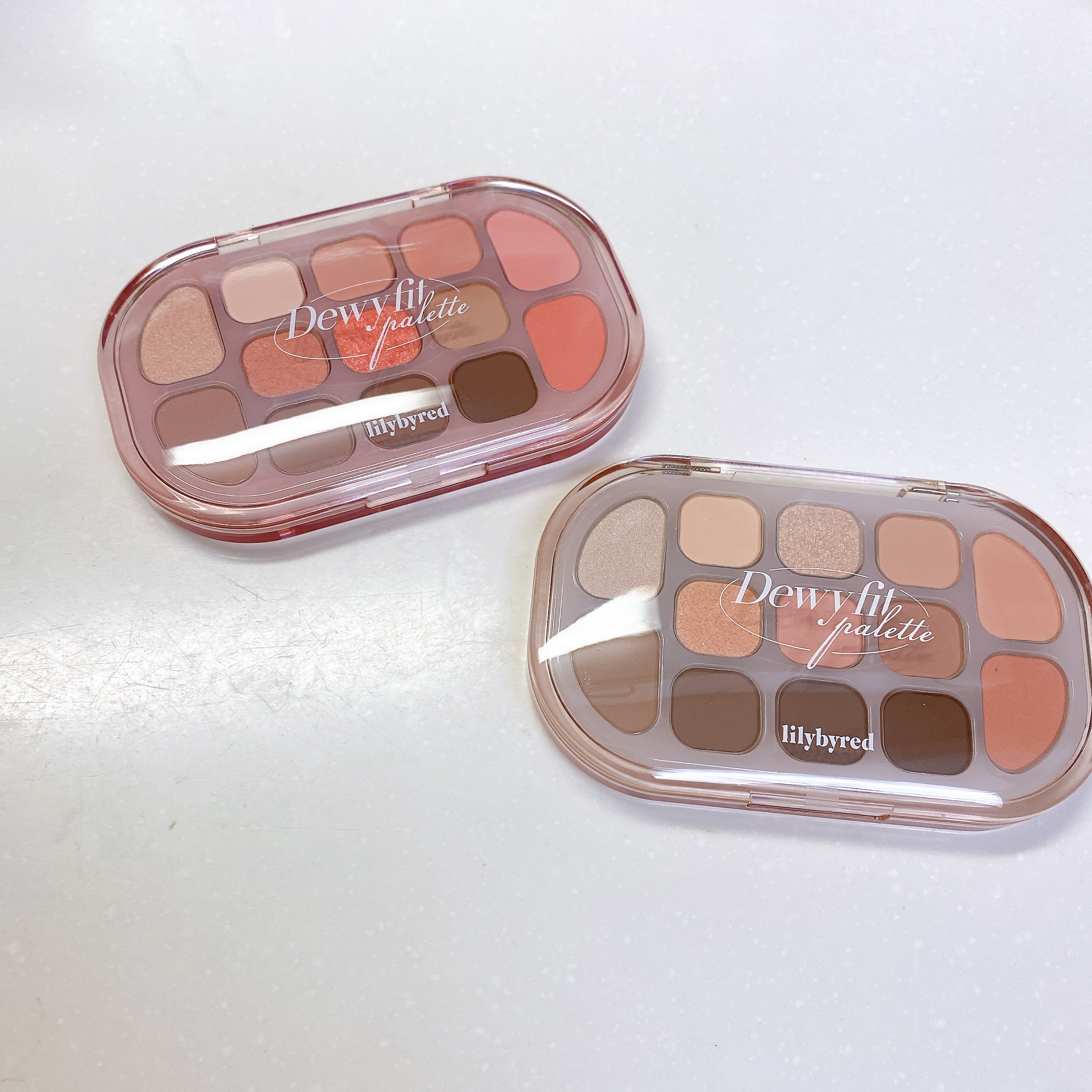 Dewy Fit Palette/lilybyred/アイシャドウパレットを使ったクチコミ（1枚目）