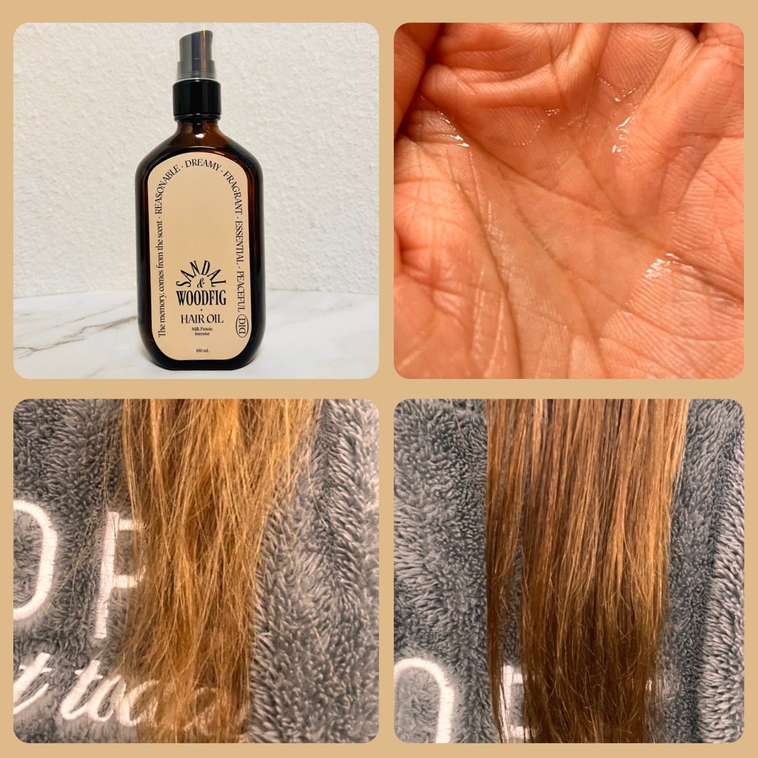 ミルクプロテインインテンシブヘアオイル/odiD/ヘアオイルを使ったクチコミ(2枚目)